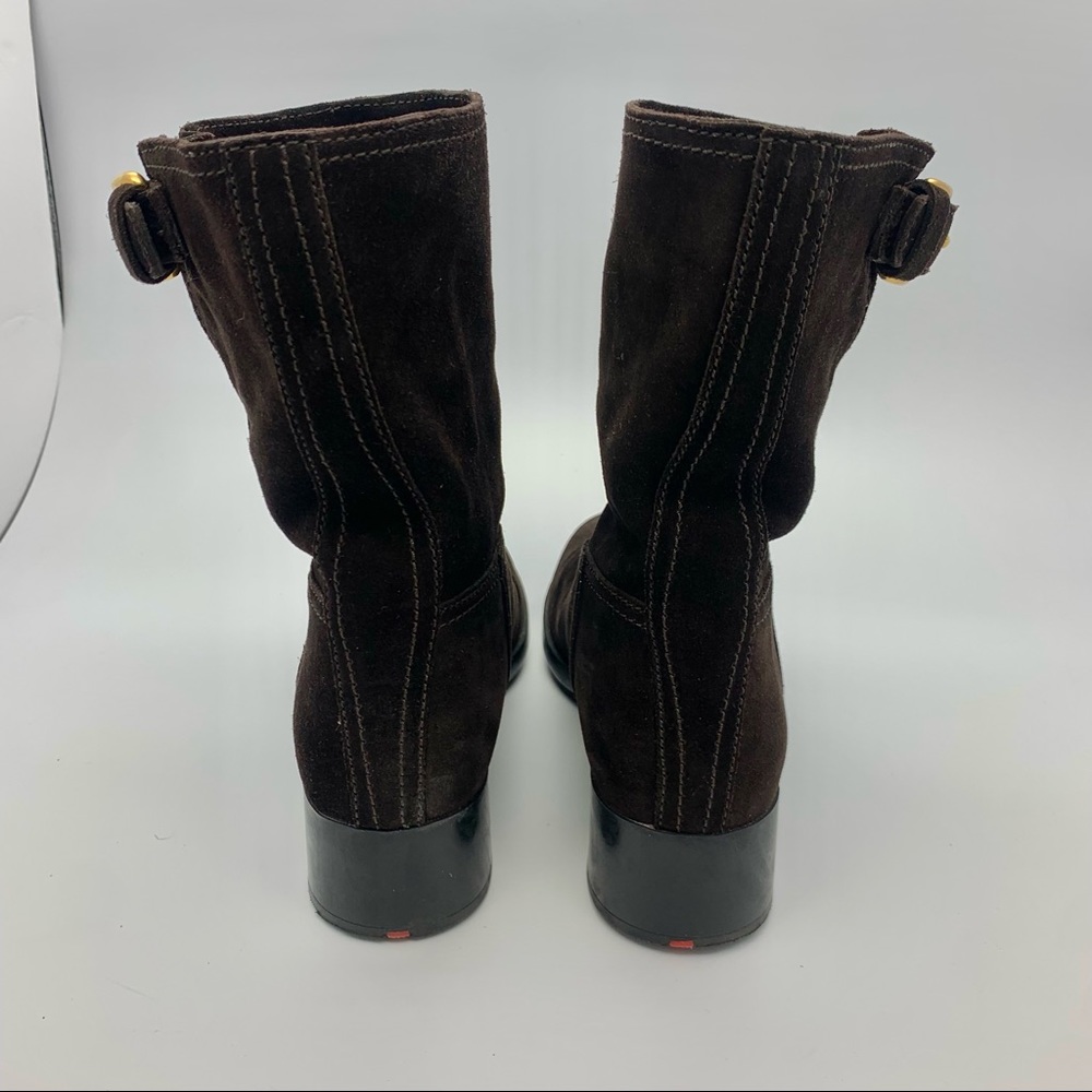 Prada suede moto boots - Picture 4 of 6